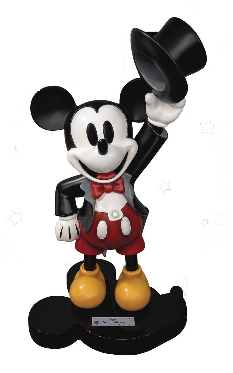 Disney MC-008 90th Anniversary Tuxedo Mickey 1/4 Scale Previews Exclusive Statue