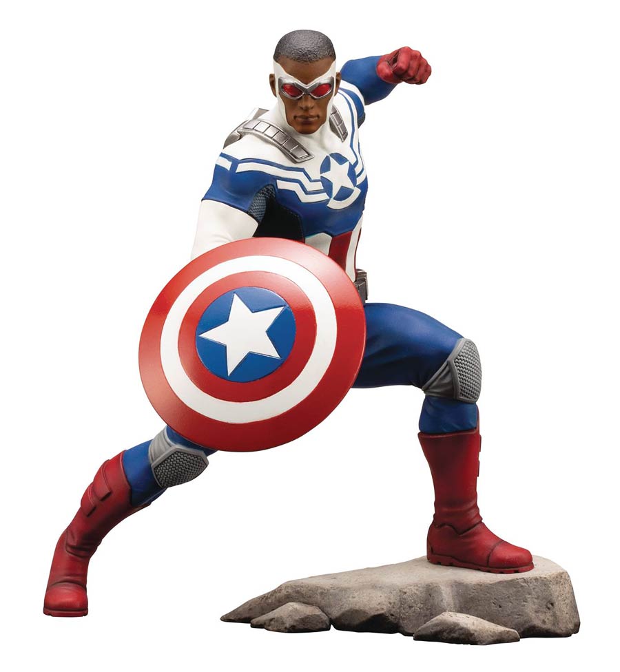 Marvel Captain America Sam Wilson ARTFX Plus Statue