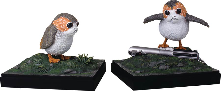 Star Wars Episode VIII The Last Jedi Porg Bookends