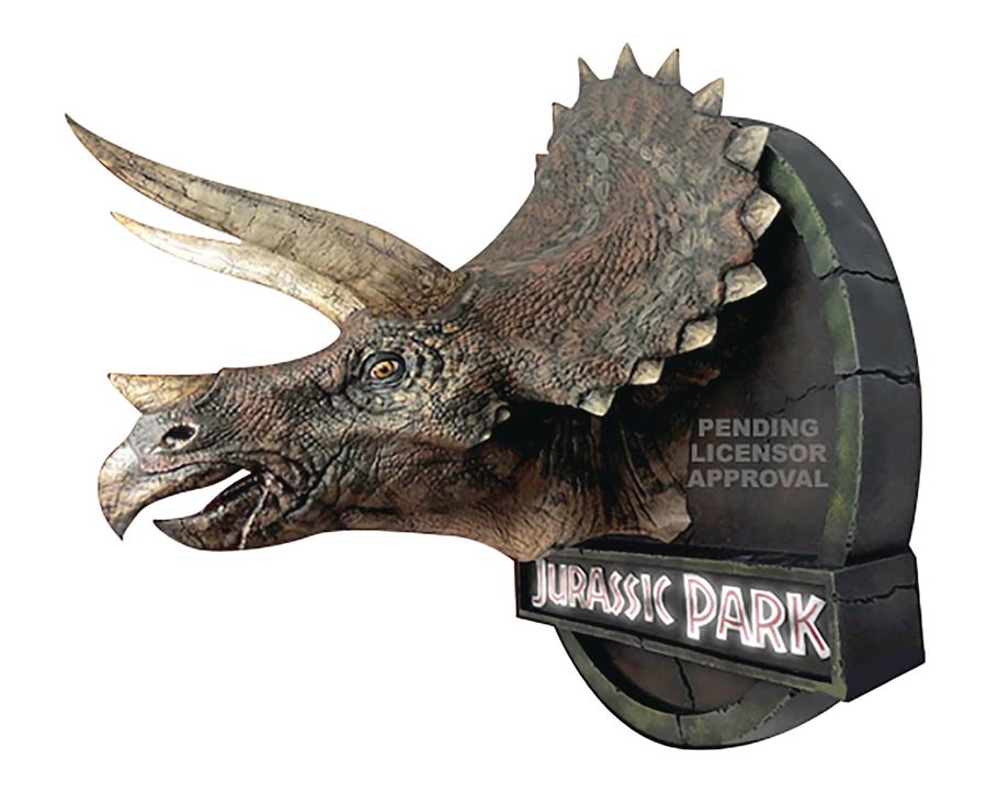Chronicle Jurassic Park Triceratops 1/5 Scale Bust