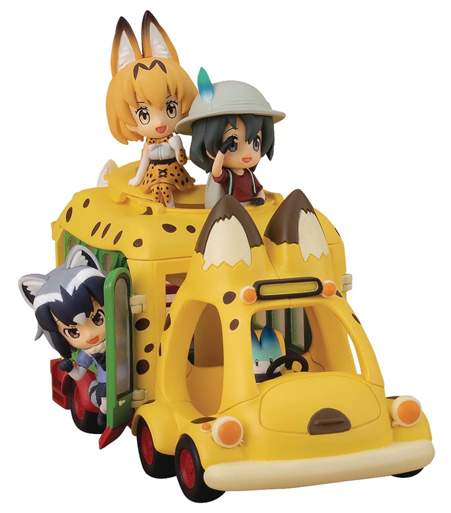 Kemono Friends Japari Bus PVC Figure