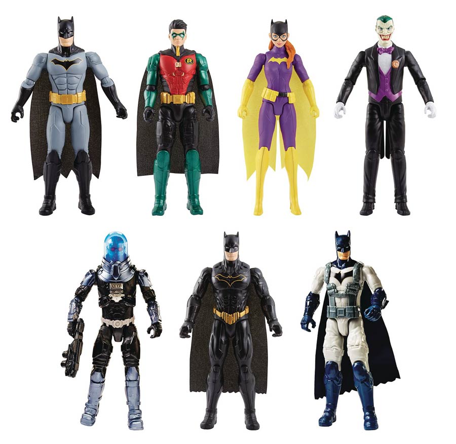 Batman Knight Missions 12-Inch Action Figure Assortment Case 201801