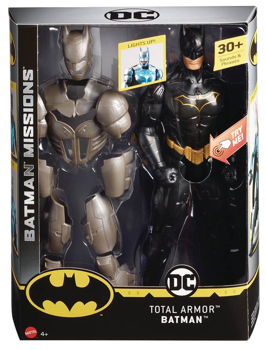 Batman Knight Missions Total Armor 12-Inch Action Figure Case