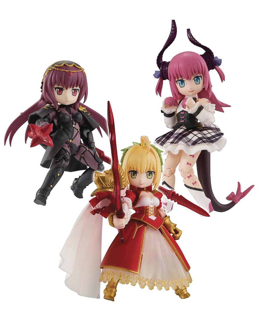 Desktop Army Fate/Grand Order No 2 Figure Set 3-Piece Display