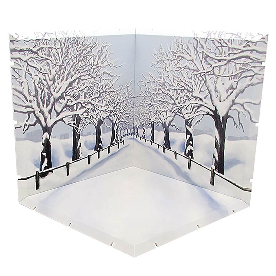 Dioramansion 150 Figure Diorama - Winter Cherry Blossom Road