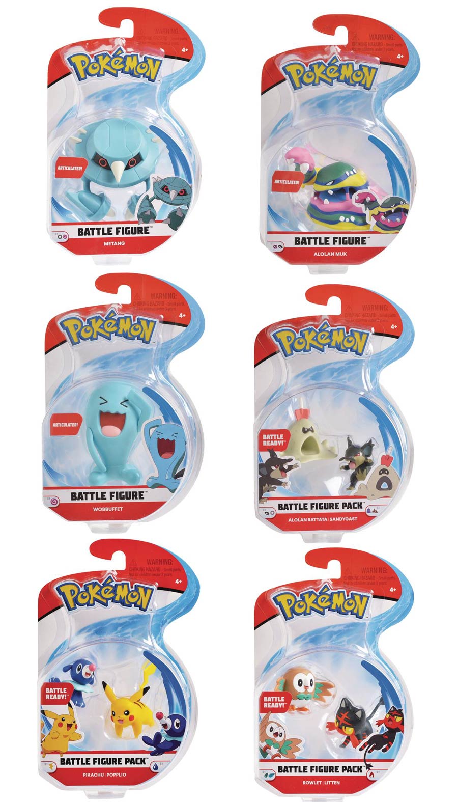 Pokemon Battle Figure Assortment Case