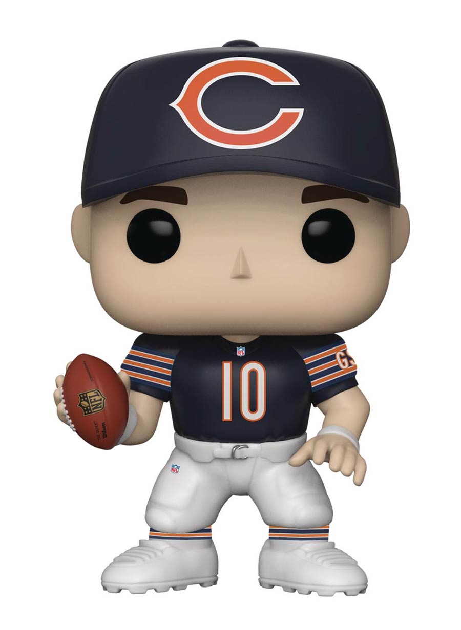 POP NFL Bears Mitch Trubisky Vinyl Figure