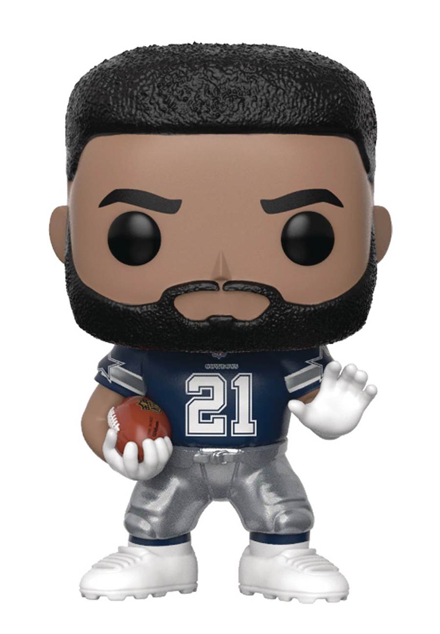 POP NFL Cowboys Ezekiel Elliott (Away) Vinyl Figure