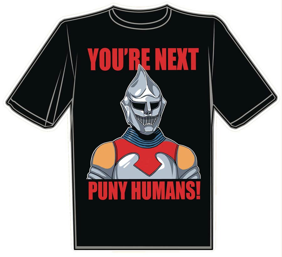 Youre Next Puny Humans T-Shirt Large