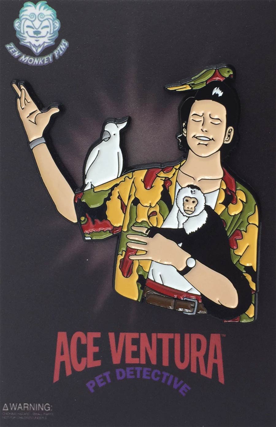 Ace Ventura Pin - Animal Lover