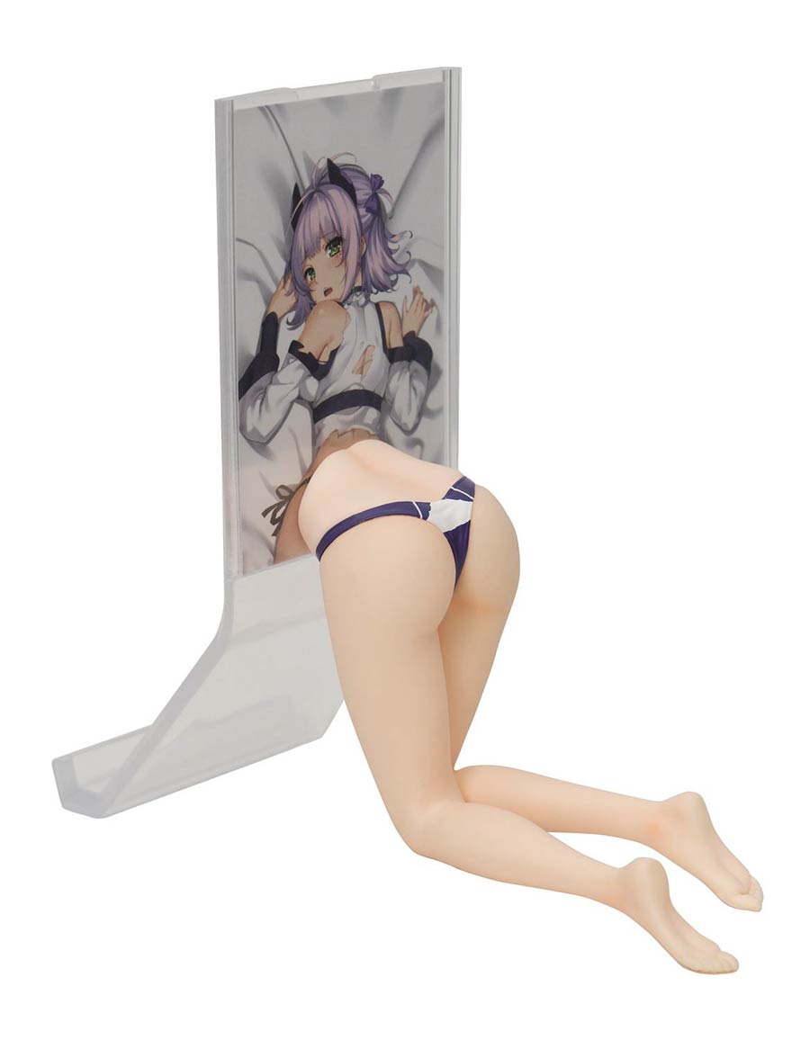 Cell Phone Girl Mobile Phone Stand - Purple