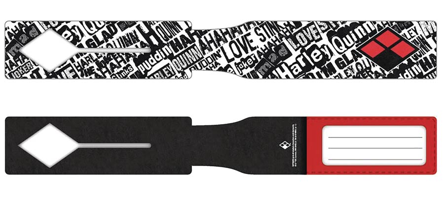 DC Comics Strap-Style Luggage Tag - Harley Quinn