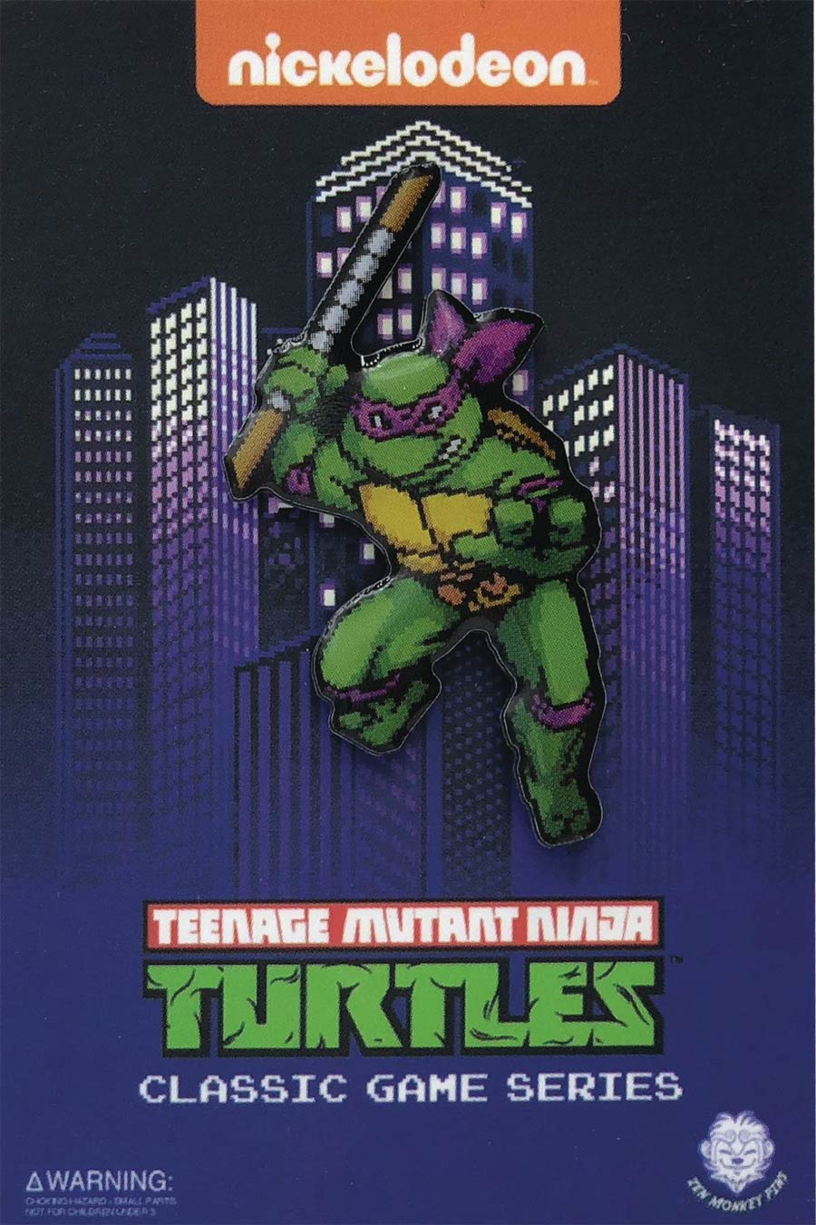 Teenage Mutant Ninja Turtles Turtles In Time Character Select Pin - Donatello