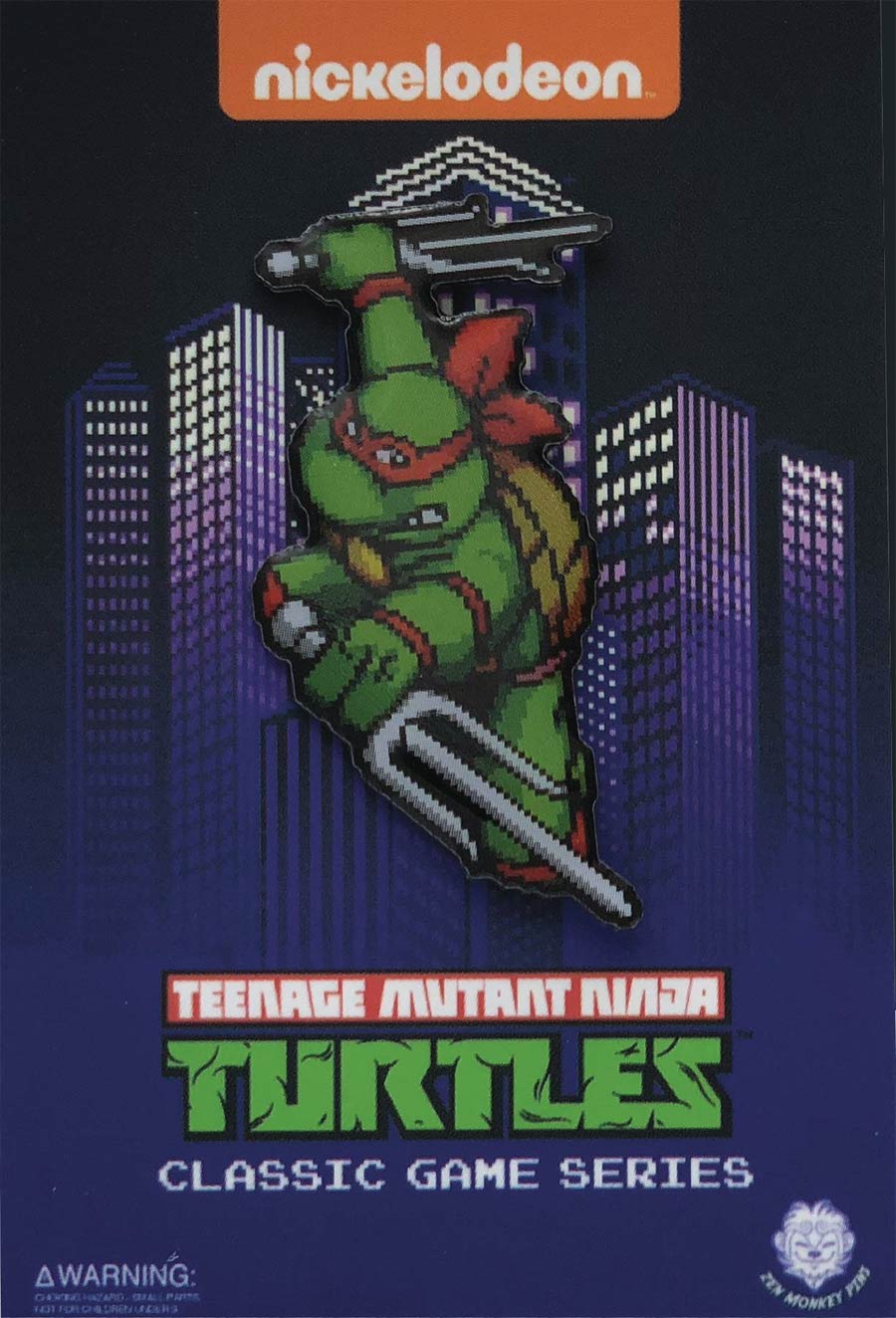 Teenage Mutant Ninja Turtles Turtles In Time Character Select Pin - Raphael