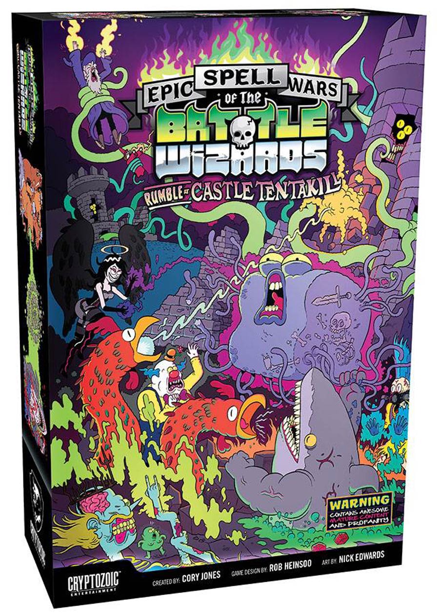Epic Spell Wars Of The Battle Wizards II Rumble At Castle Tentakill Card Game
