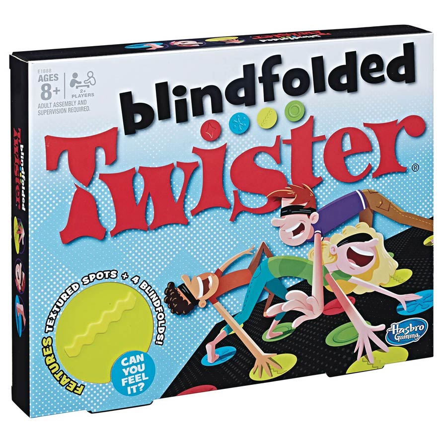 Blindfolded Twister Game Case