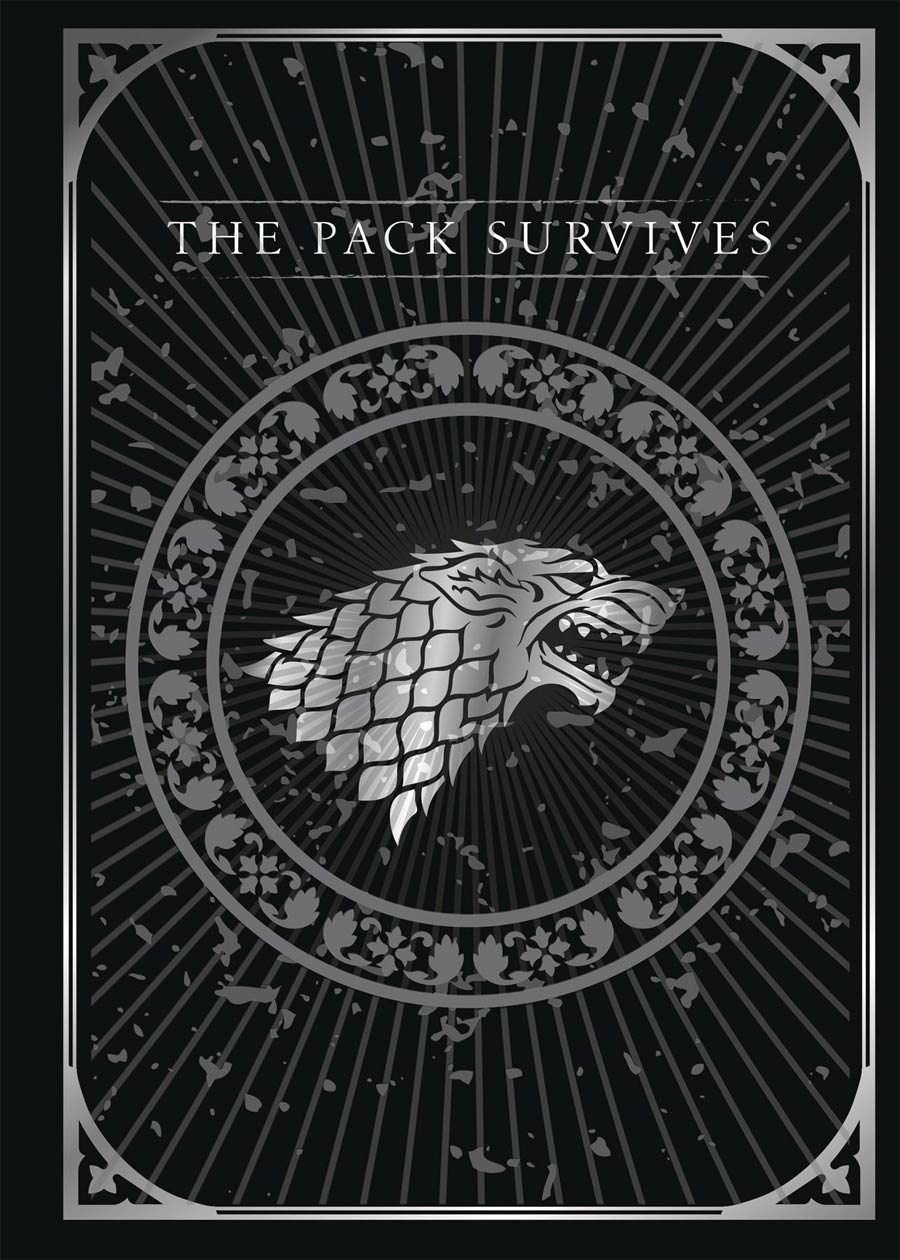 Game Of Thrones Pop-Up Card - Direwolf