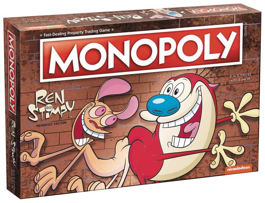 Monopoly Ren And Stimpy Edition