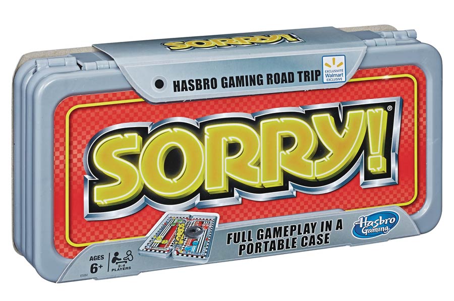Sorry Road Trip Game Case