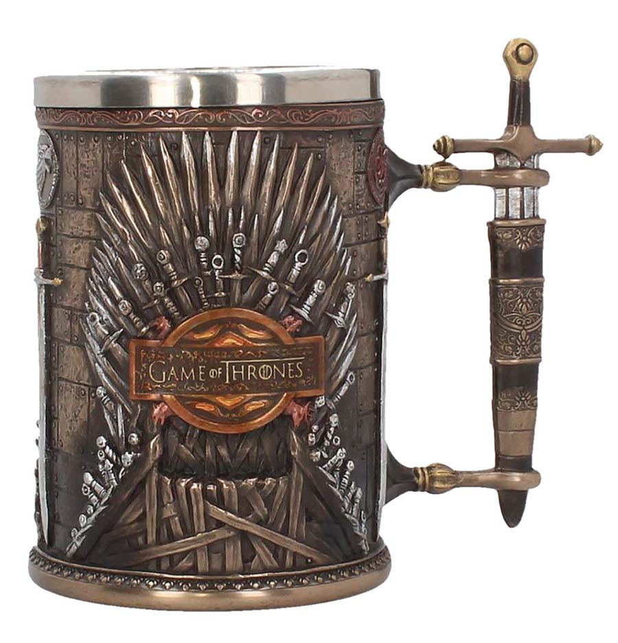 Game Of Thrones Tankard - Iron Throne