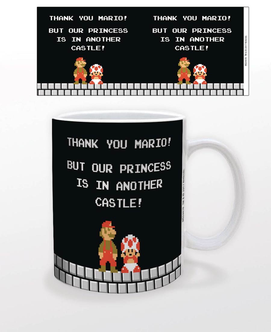 Super Mario 11-Ounce Mug - In Another Castle
