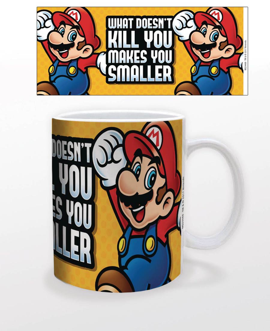 Super Mario 11-Ounce Mug - Makes You Smaller
