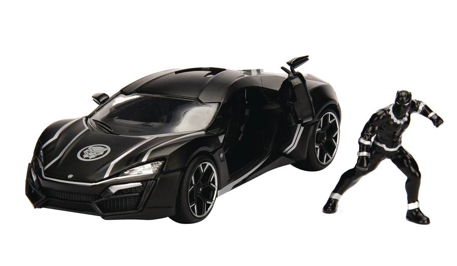 Metals Marvel Black Panther Lykan 1/24 Scale Vehicle