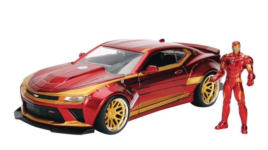 Metals Marvel Iron Man 2016 Camaro 1/24 Scale Vehicle