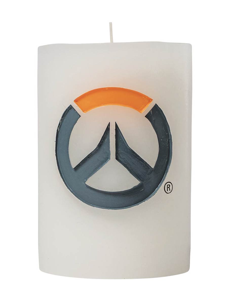 Overwatch Sculpted Candle - Insignia