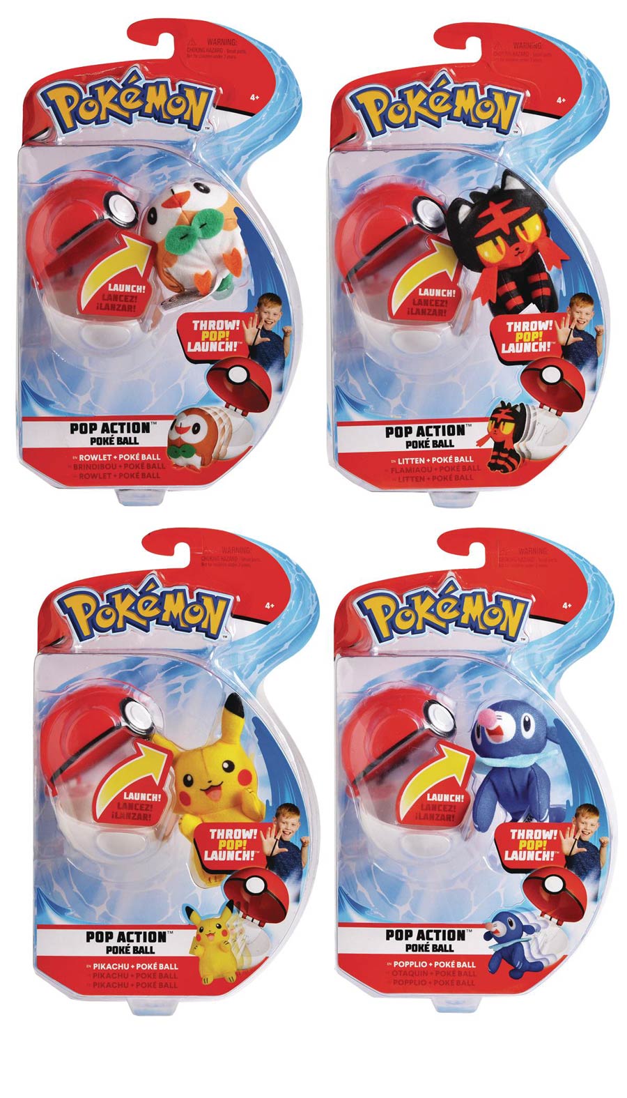 Pokemon Pop-Action Pokeball Assortment Case