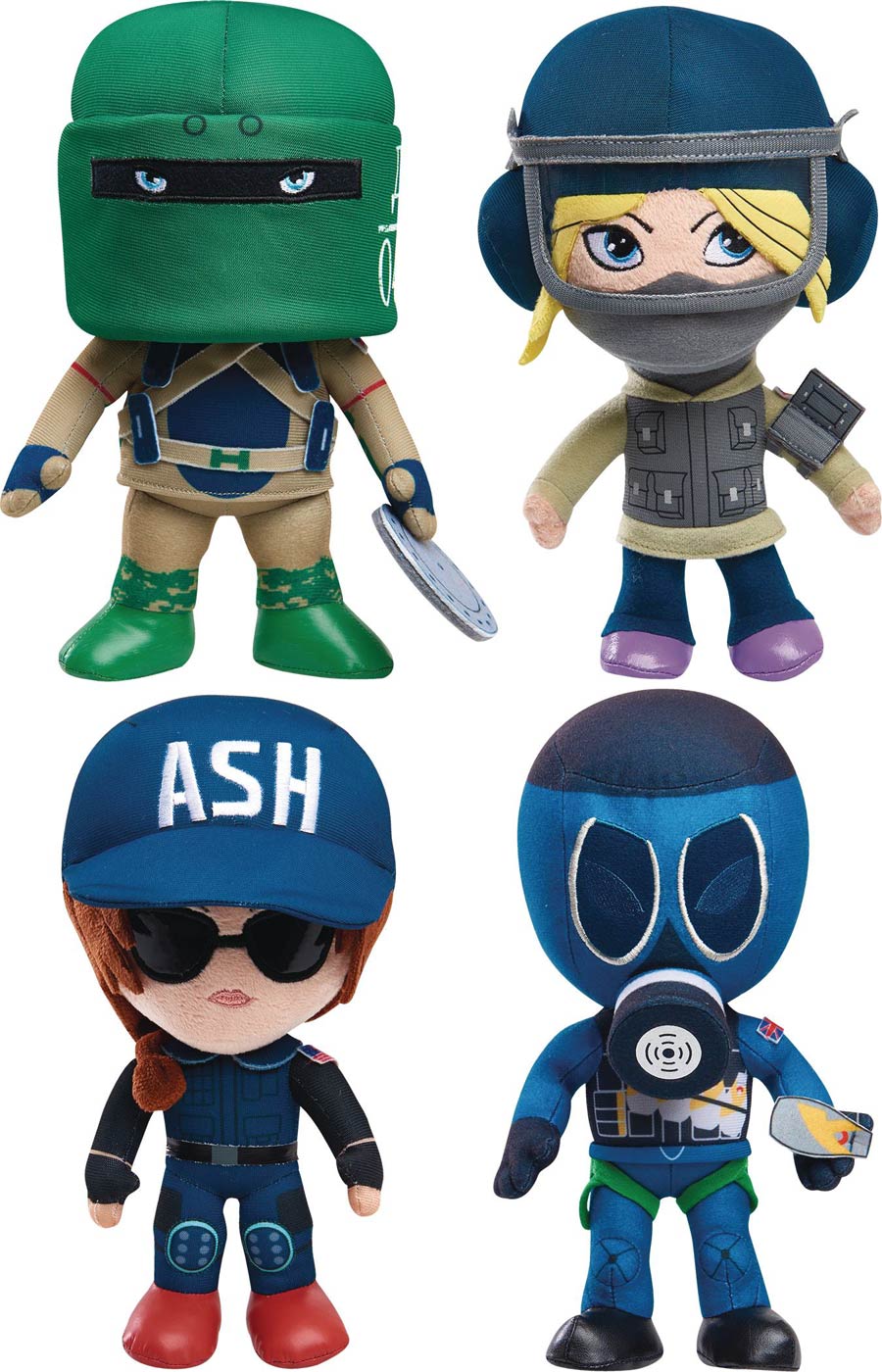 Ubisoft Rainbow Six Plush 6-Piece Display