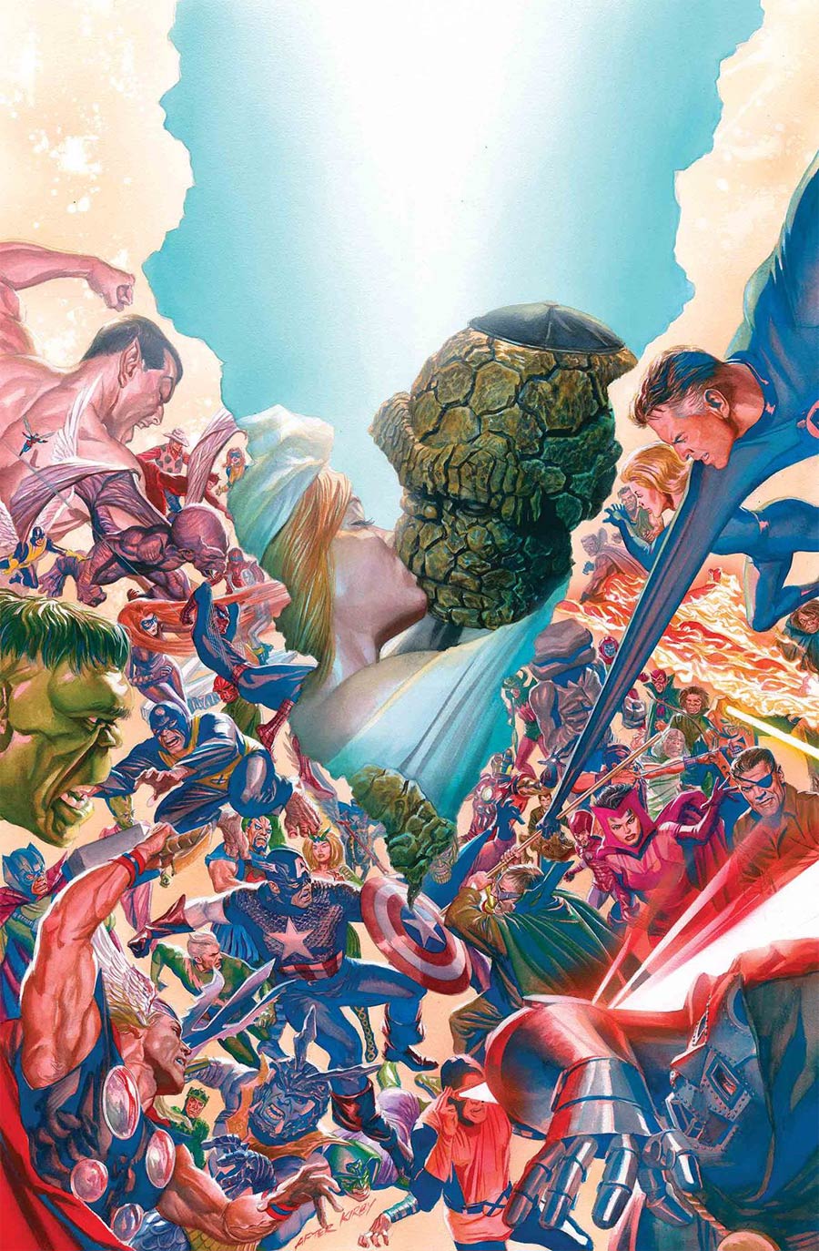 Fantastic Four Vol 6 #5 By Alex Ross Poster