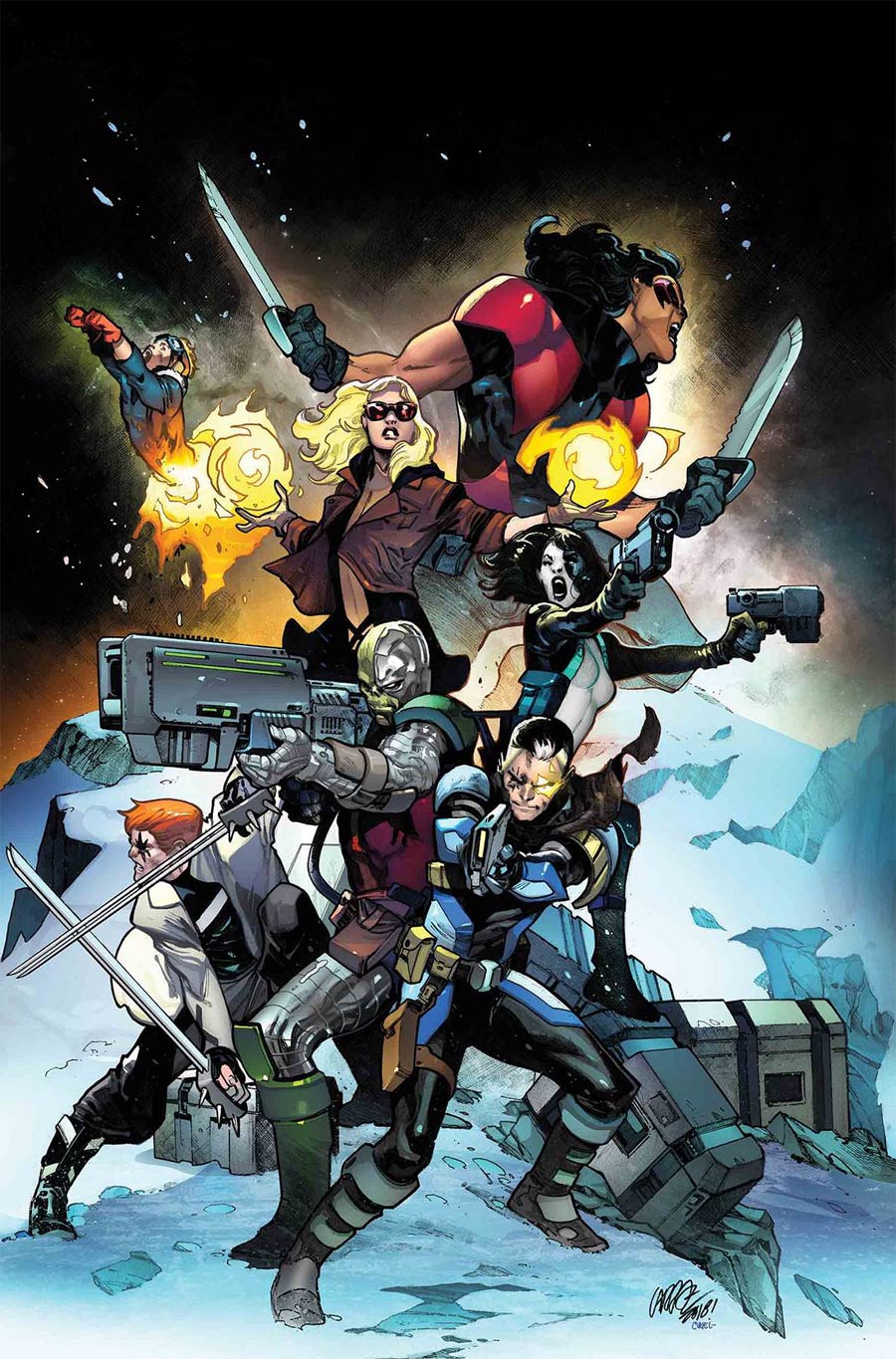 X-Force Vol 5 #1 By Pepe Larraz Poster