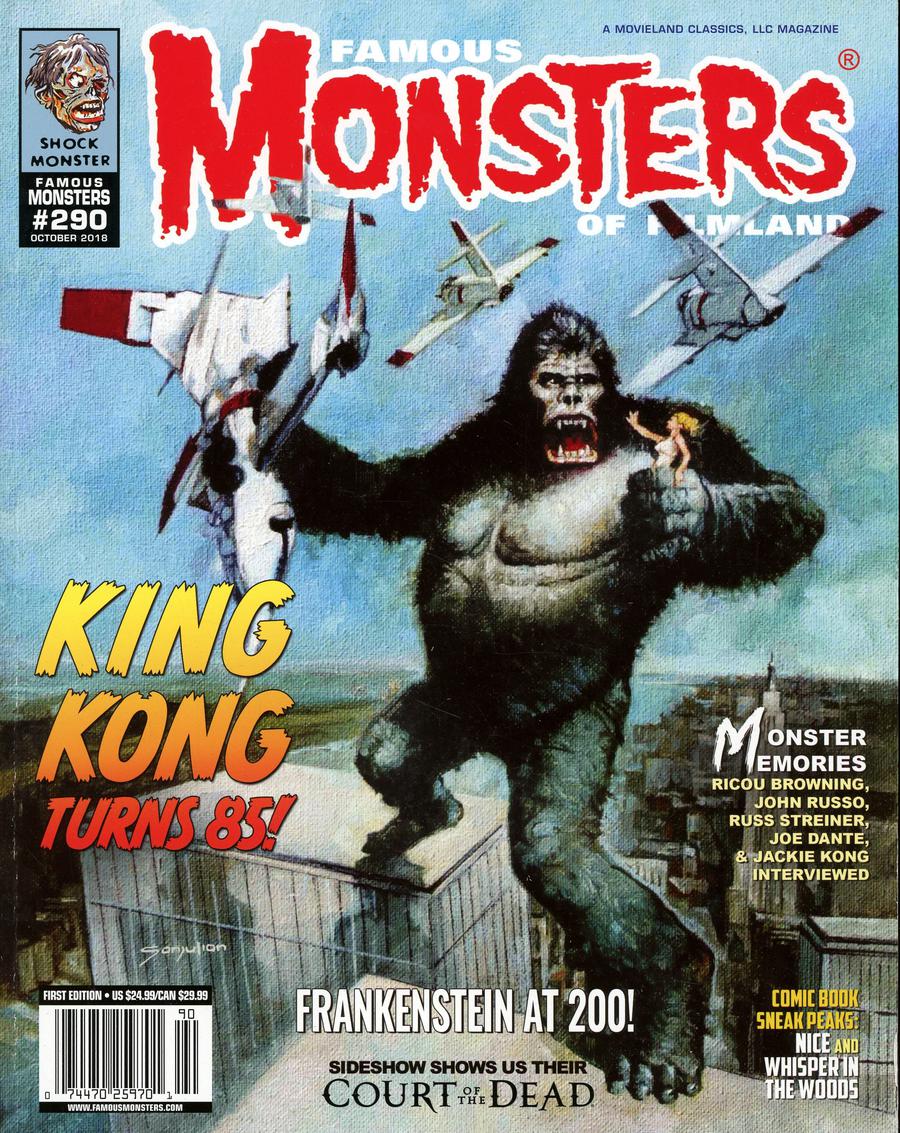 Famous Monsters Of Filmland #290 October 2018 Newsstand Edition