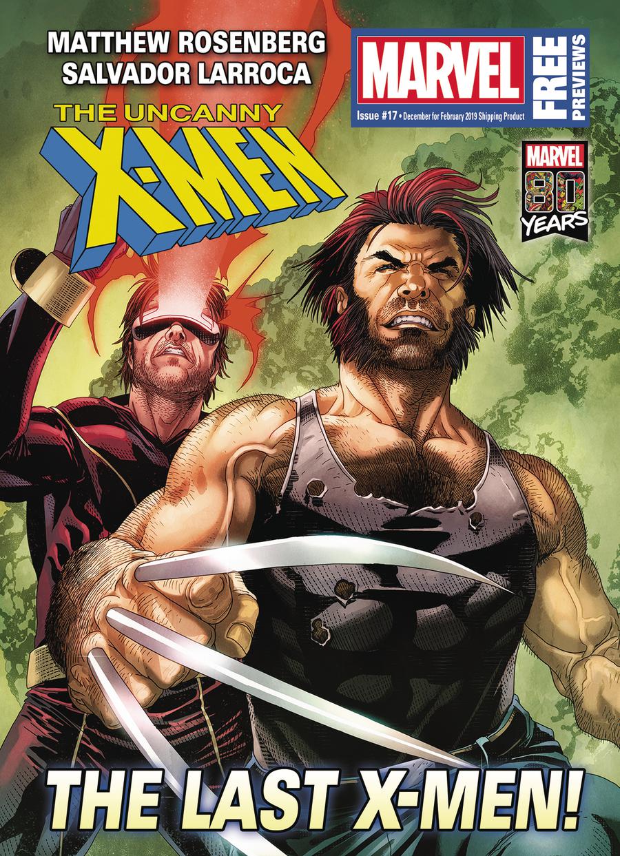 Marvel Previews Vol 4 #17 December 2018