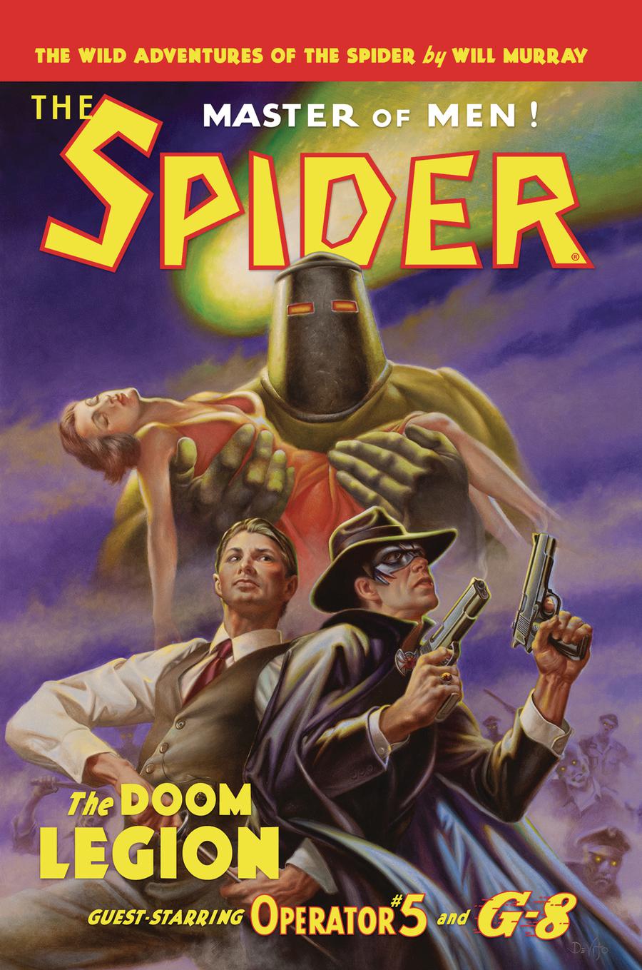 Wild Adventures Of The Spider By Will Murray Novel Vol 1 Doom Legion SC