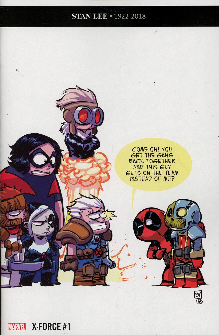 X-Force Vol 5 #1 Cover C Variant Skottie Young Baby Cover