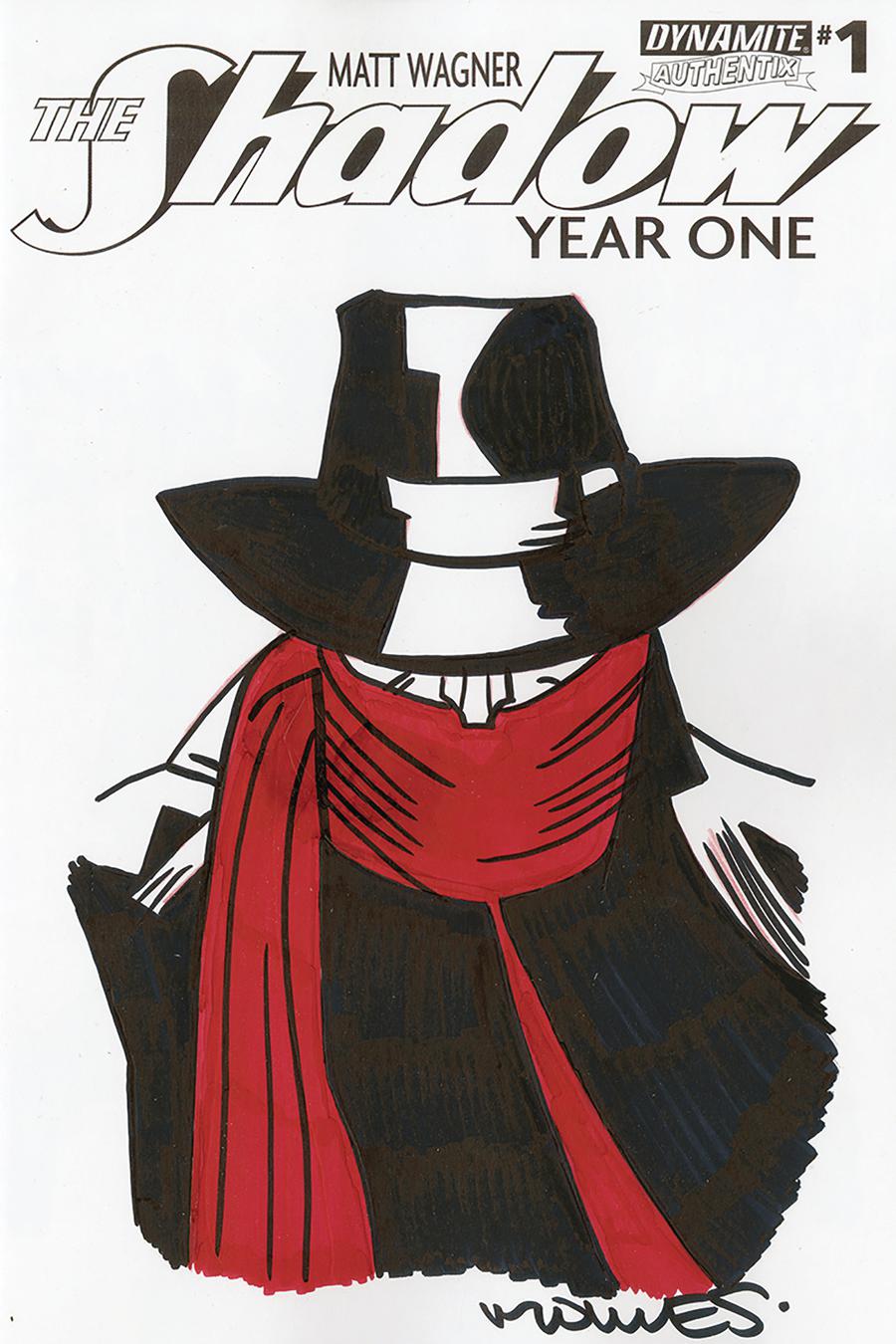 Shadow Year One #1 Cover Q Remarked By Wilfredo Torres