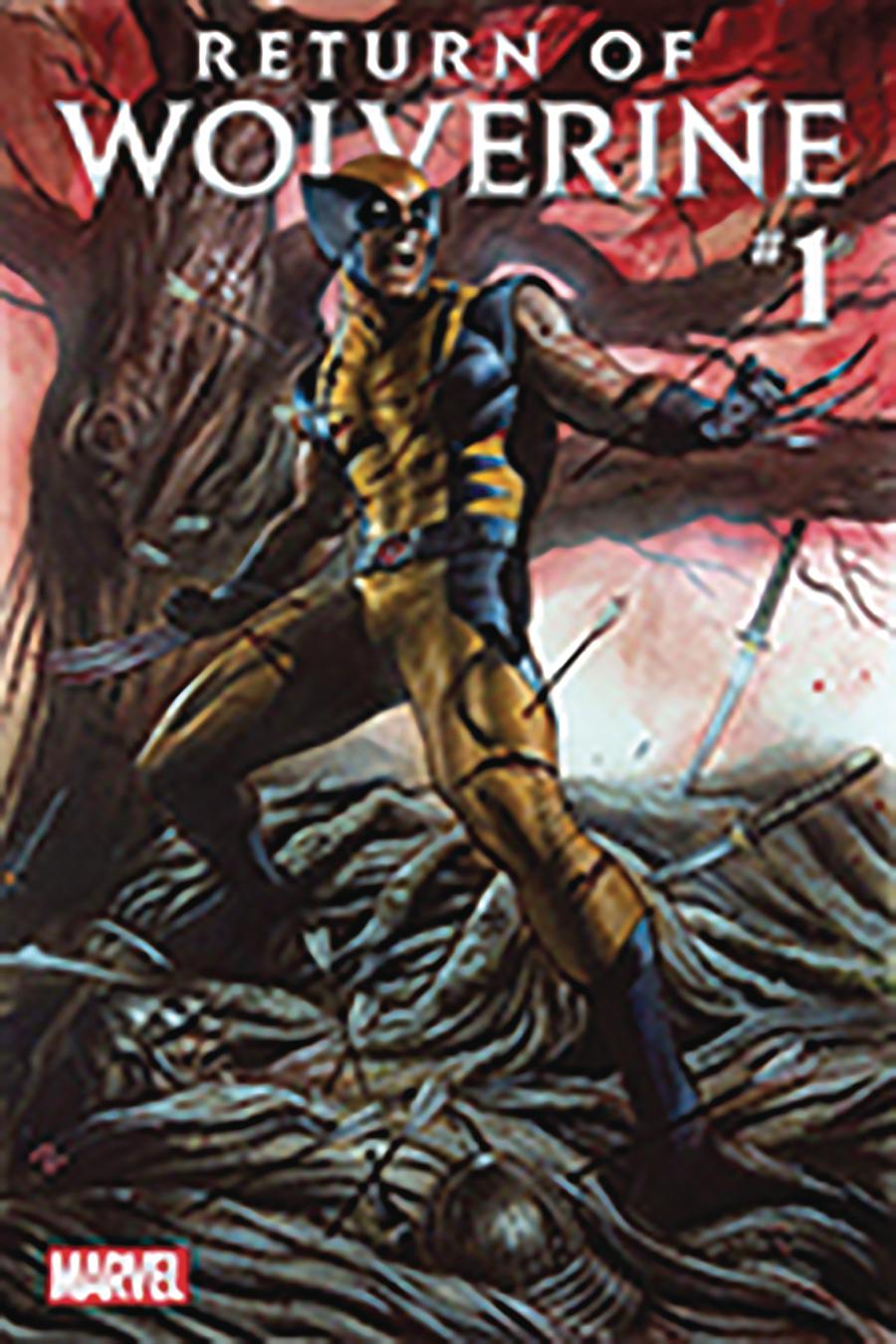 Return Of Wolverine #1 Cover Z-E DF CSA Exclusive Adi Granov Variant Cover Signed By Adi Granov