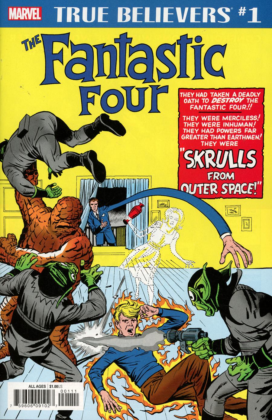 True Believers Fantastic Four Skrulls #1