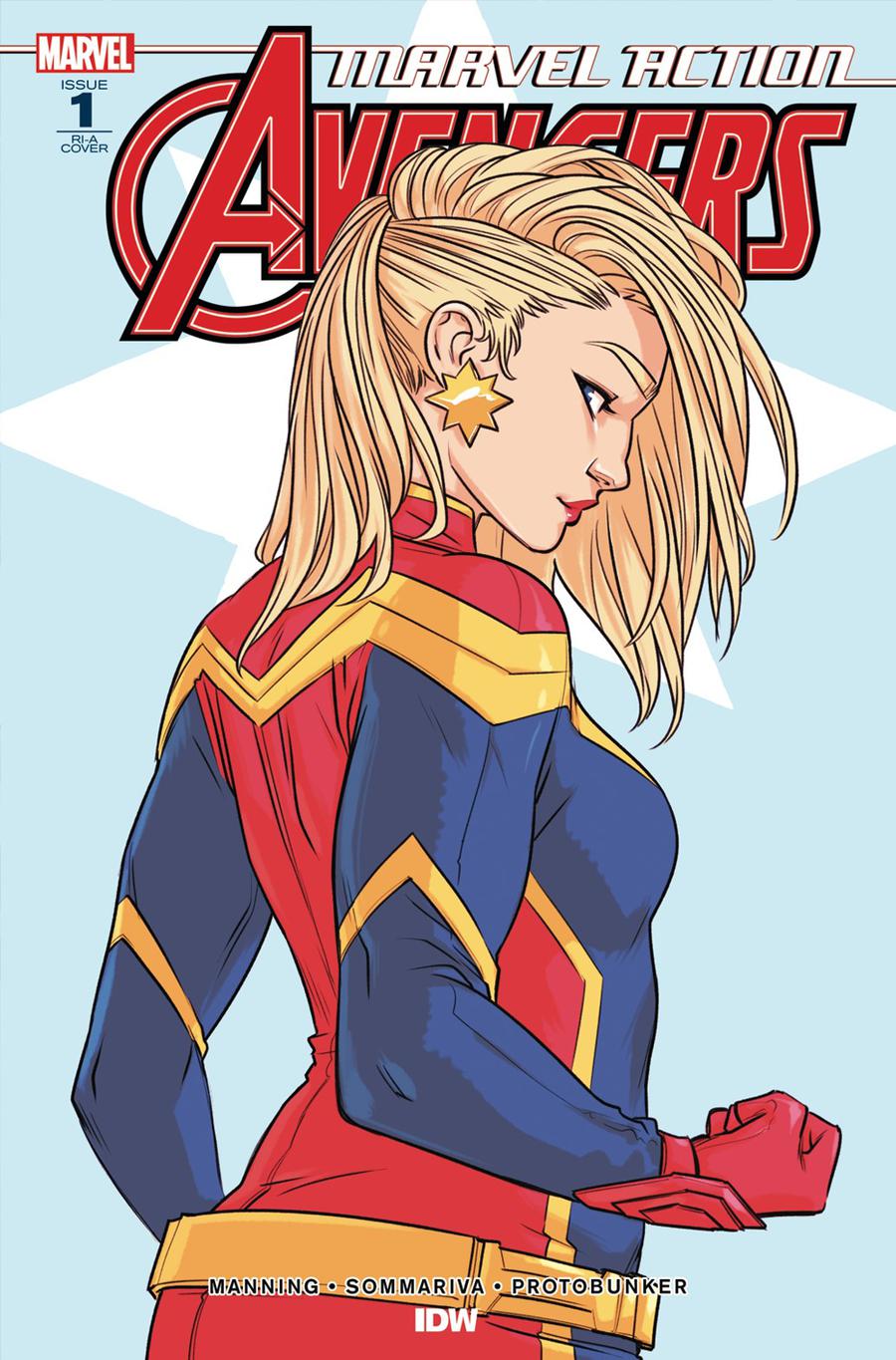 Marvel Action Avengers #1 Cover C Incentive Sophie Campbell Variant Cover