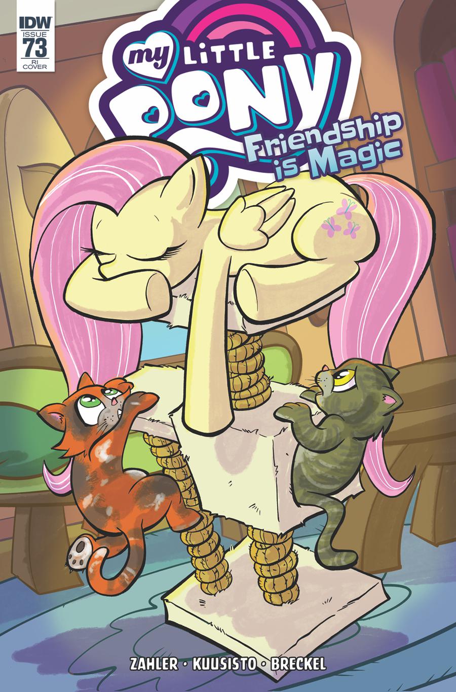 My Little Pony Friendship Is Magic #73 Cover C Incentive Thom Zahler Variant Cover