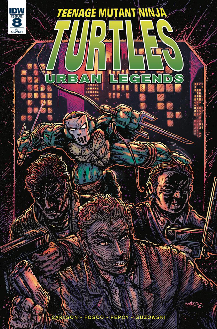 Teenage Mutant Ninja Turtles Urban Legends #8 Cover C Incentive Kevin Eastman Variant Cover