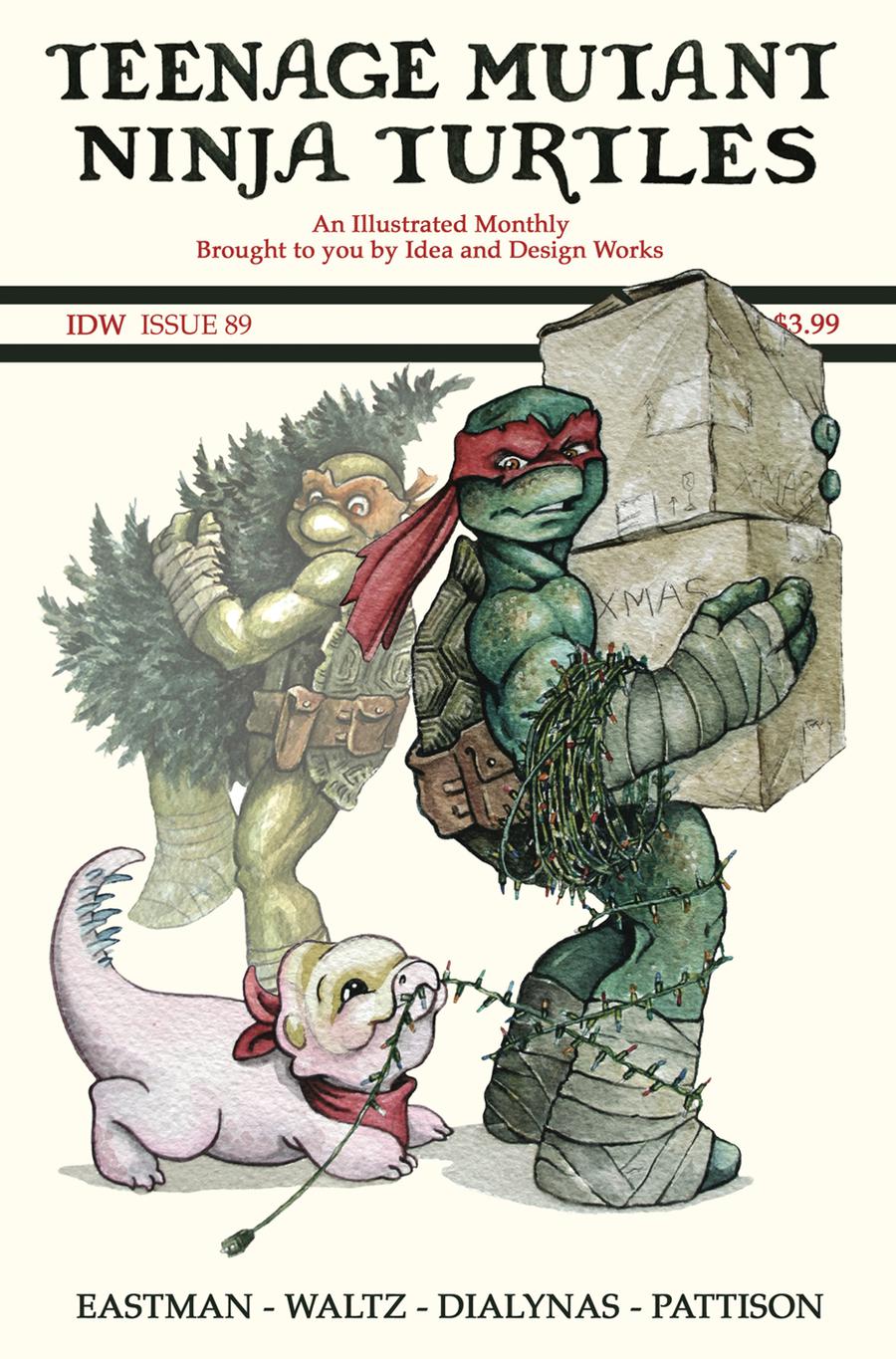 Teenage Mutant Ninja Turtles Vol 5 #89 Cover C Incentive Jody Edward Variant Cover