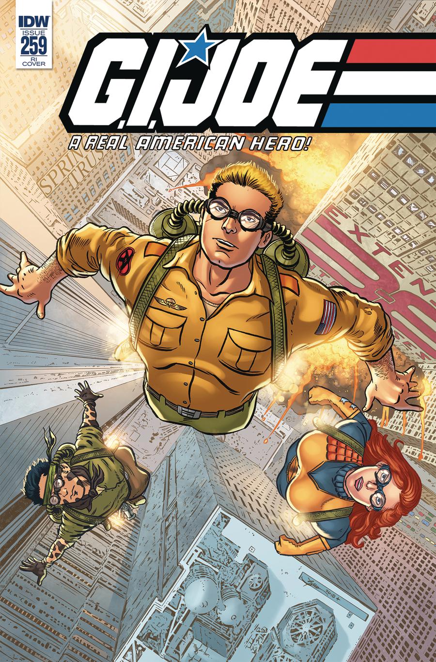 GI Joe A Real American Hero #259 Cover C Incentive Jamie Sullivan Variant Cover
