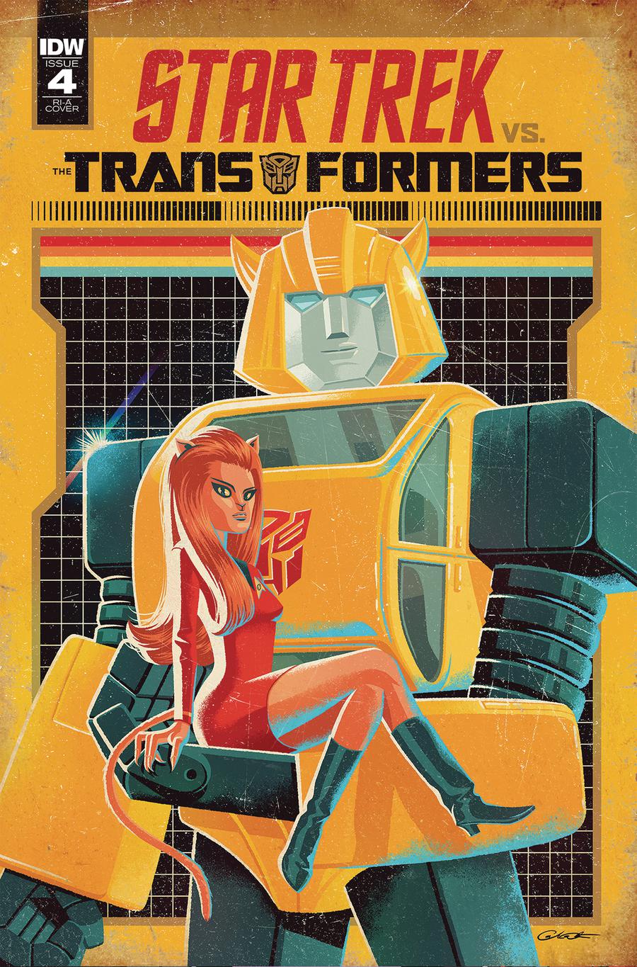 Star Trek vs Transformers #4 Cover C Incentive George Caltsoudas Variant Cover