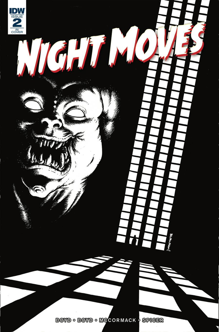 Night Moves #2 Cover B Incentive Chris Burnham Variant Cover