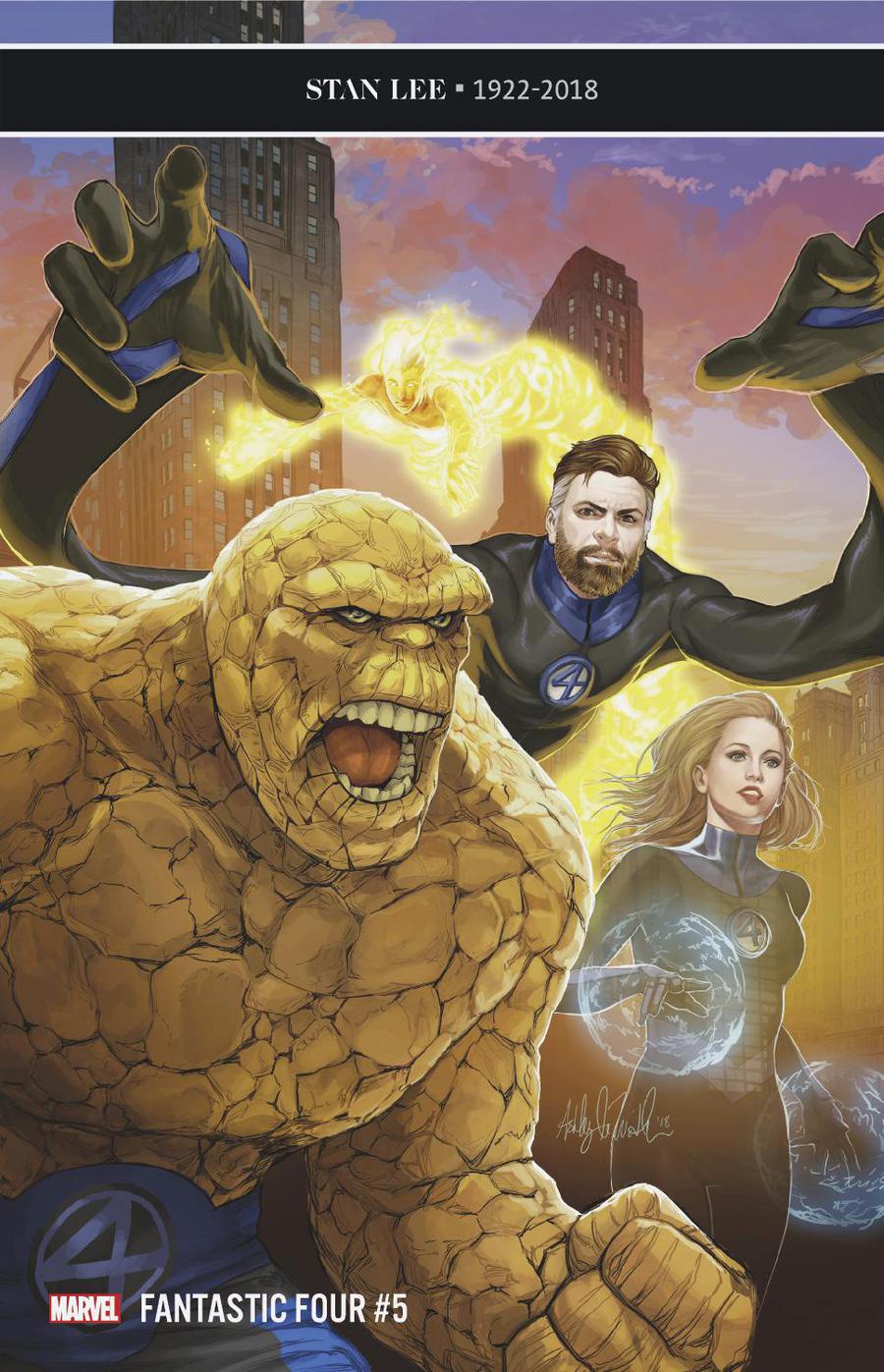 Fantastic Four Vol 6 #5 Cover E Incentive Ashley Witter Variant Cover