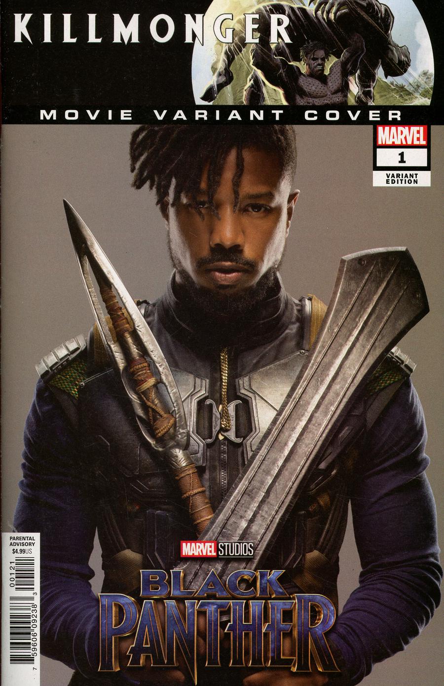 Killmonger #1 Cover B Incentive Movie Variant Cover