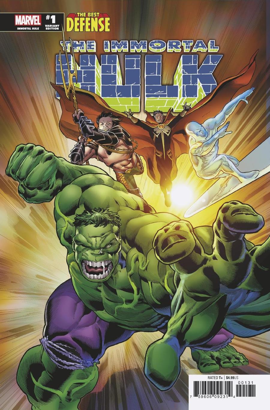 Defenders Immortal Hulk #1 Cover C Incentive Joe Bennett Variant Cover